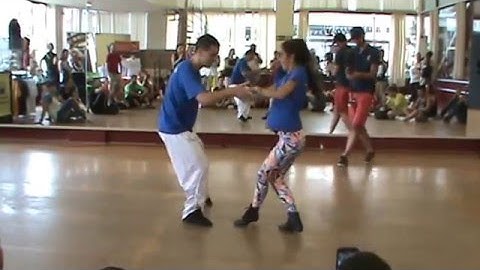 Jorge Peres e Vanessa Rodrigues ( Campinas Dança Zouk 2015 )