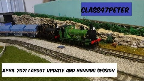 Fox Hill Junction - April 2021 Layout Update & Mini Running Session
