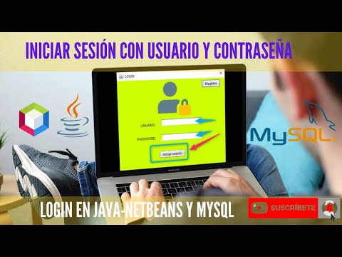 ✅ (5/5) Iniciar sesión con usuario y contraseña-Login en Java y MySQL