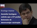 Randolfe Rodrigues solicita que o STF proíba Bolsonaro de desencorajar vacinação