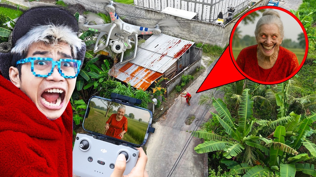 DRONE BERHASIL MENANGKAP NENEK PAKANDE YANG SEBENARNYA di Dunia Nyata!!!