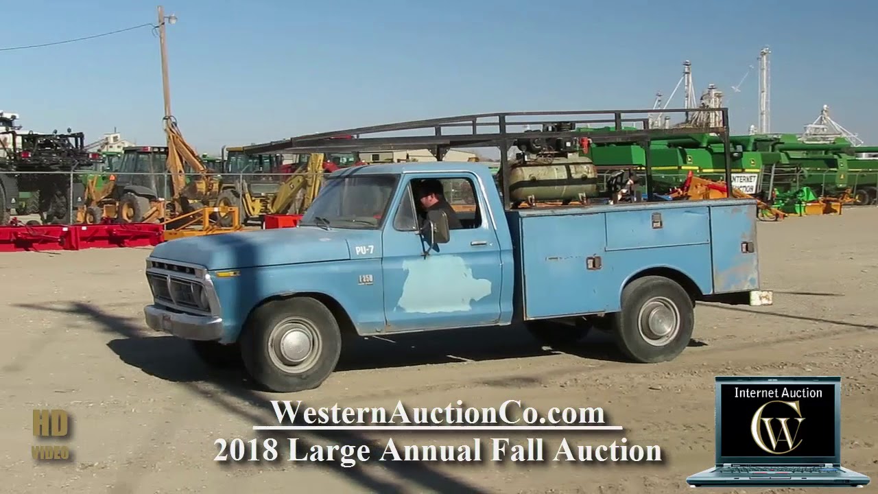 1976 Ford F250 Service Truck For Sale At Auction