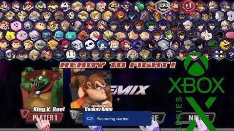 2023 Super Smash Bros on the XBOX Series S/X! King K Rool Gameplay  Super Smash Bros. Brawl MOD PMEX