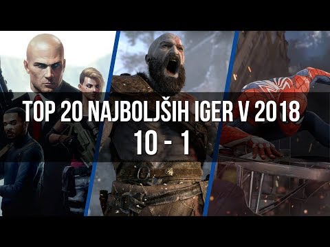 Top 20 najboljših iger v 2018 - 2. del (10-1)