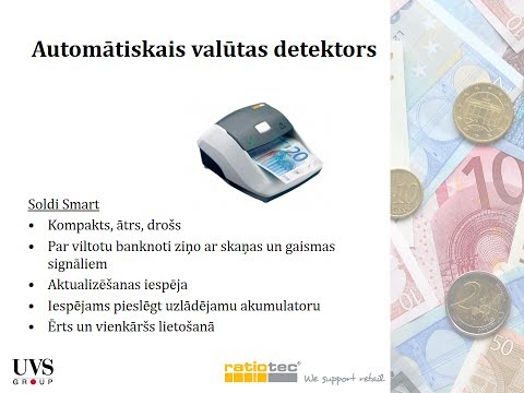 Tehniskie un IT risinājumi viltojumu noteikšanai un skaidras naudas vadībai