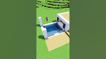 Minecraft Modern House #shorts