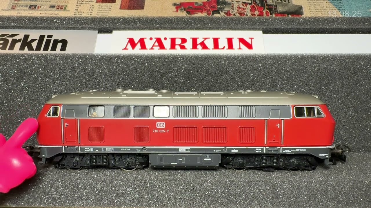 Märklin 3075 and 3074 the diesel locomotive V160 - Episode 51