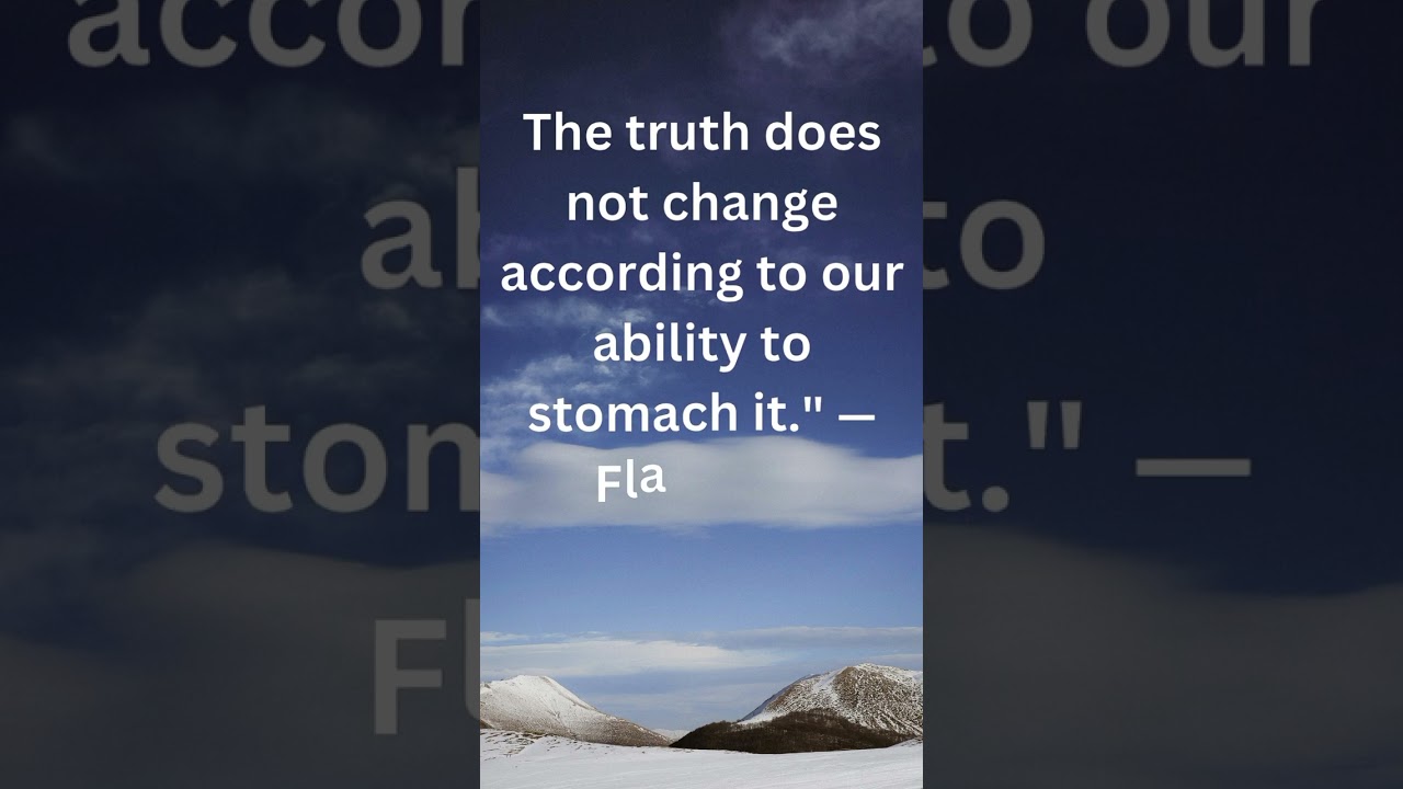 Truth Does Not Change 