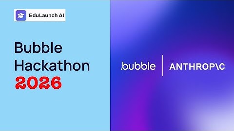 EduLaunch AI Demo — AI Course Generator Built for the Bubble × Anthropic Hackathon 2026