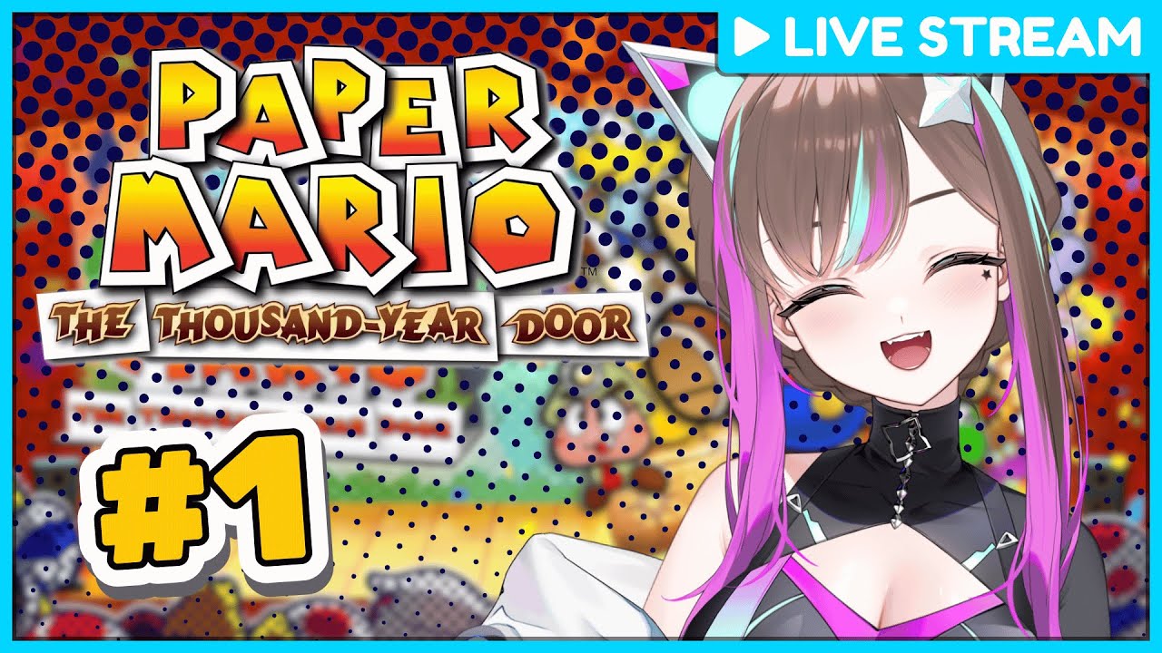 First Paper Mario 【Paper Mario: The Thousand Year Door】My first Paper Mario game ...