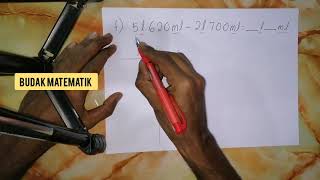 Tahun 3 : m/s 75 | Jilid 2 | Buku teks matematik | Tolak isi padu cecair | l & ml | Bimbingan