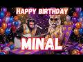 MINAL Happy Birthday Song - Happy Birthday to Minal