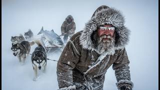 Fishing Alone in -71°C… The Ice Starts Cracking