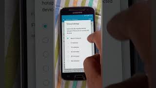 Mobile hotspot automatically off | keep this settings |galaxy j2 #shorts screenshot 5