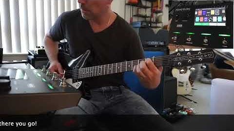 Pete Thorn with the Danelectro 59XT