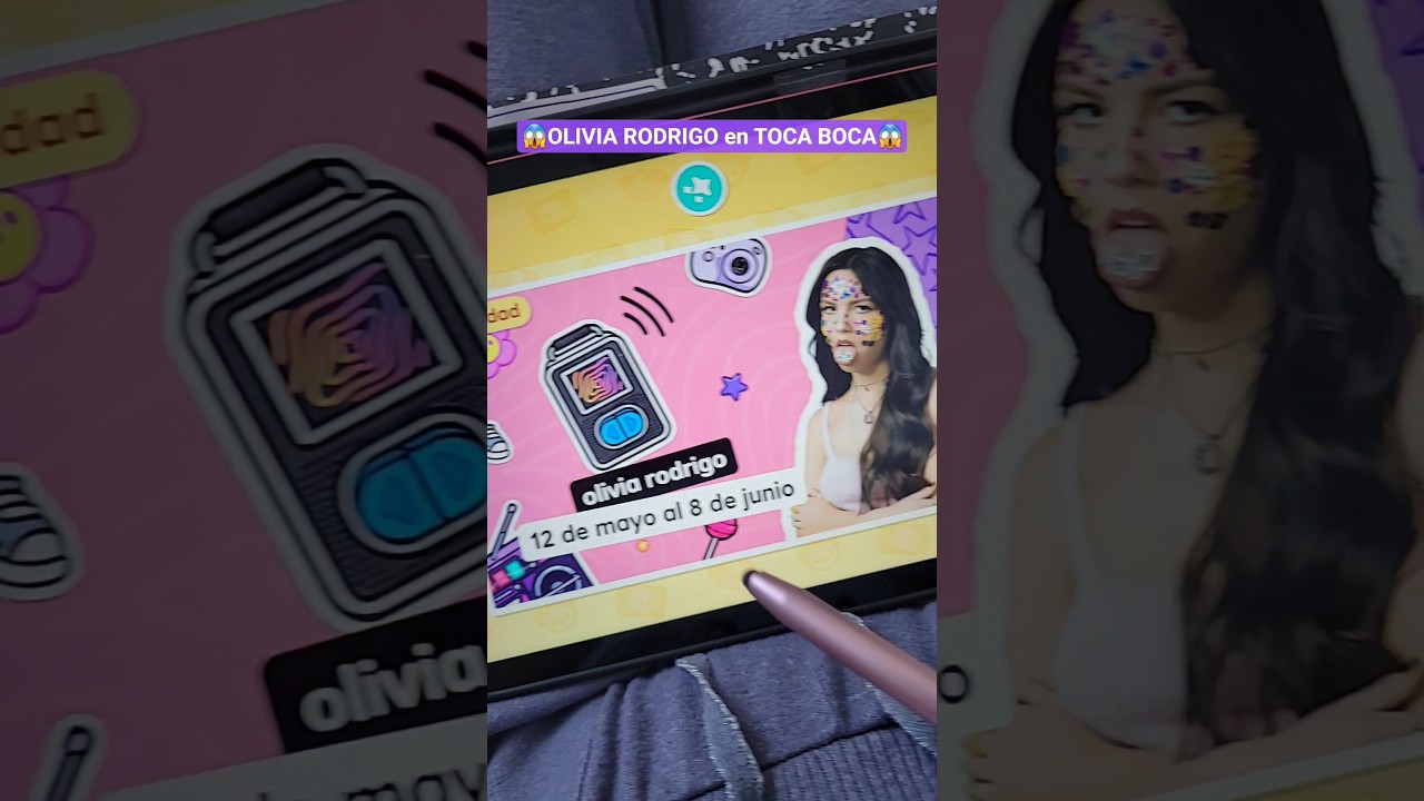 OLIVIA RODRIGO en TOCA BOCA del 12 de mayo al 8 de junio 💞💞😱😱 #tocaboca