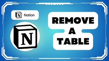 How To Delete Table in Notion !