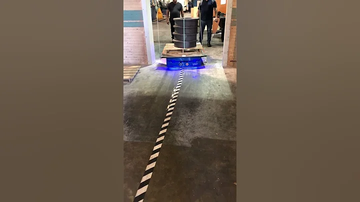 How Automated Guided Vehicles Move in Warehouse