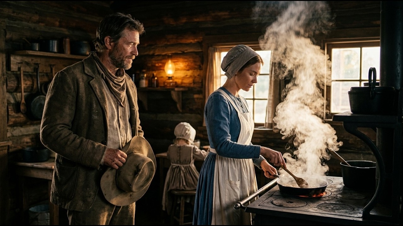 Regresó a casa y fue recibido con una cena abundante: la misteriosa chica había cambiado su mundo.