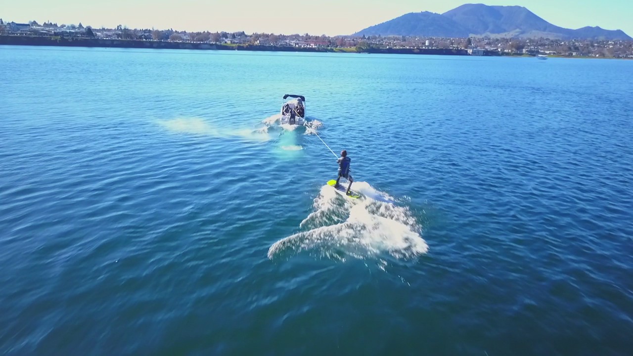 Lake Taupo: Winter Wakeboarding