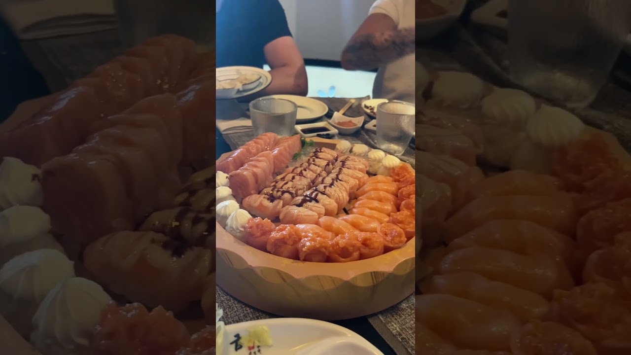 Cosa mangio al sushi all you can eat #mukbang #sushi