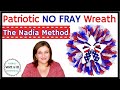 AMAZING NO FRAYING RUFFLE WREATH | DOLLAR TREE ZERO FRAY DECO MESH TUTORIAL | The Nadia Method