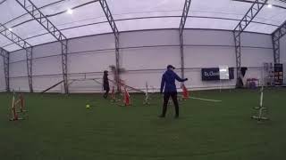 Cobra hoppteknikk kurs med Vappu Alatalo distance evaluation bend - 14.04.2018