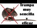 TRAMPA para RATAS y RATONES mas SENCILLA del Mundo y muy efectiva/El ratillo JV