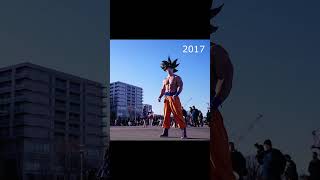 My 7 Years of Goku Cosplays