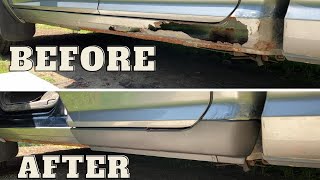 Bushwacker rocker panel covers install on Dodge Ram