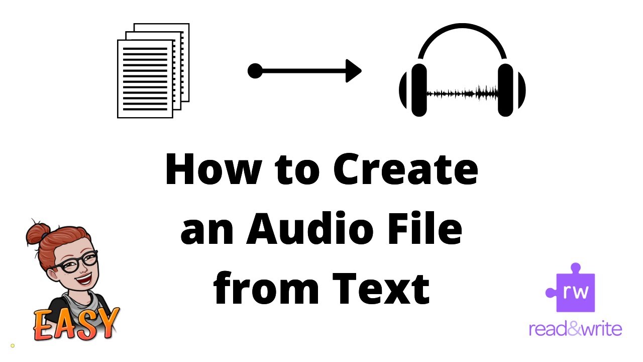 How To Create An Audio File From Text Read Write Chrome Extension How To Create An Audio File From Text Read Write Chrome Extension