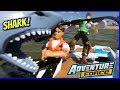 Shark Week Pretend Play Adventure Force Jeep & RC Boat VS Great White Shark  w/ Megalodon