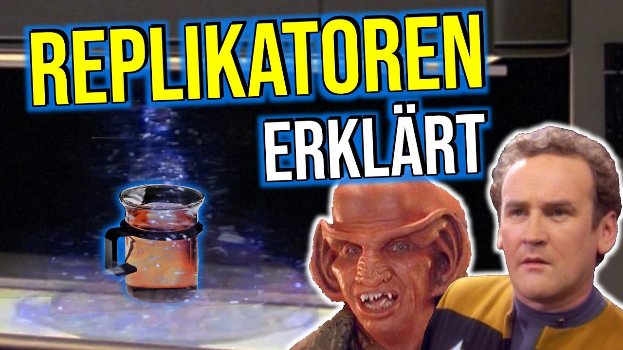 Star Trek REPLIKATOREN erklärt! Tütensuppe 3.0 oder echter Genuss? | deutsch