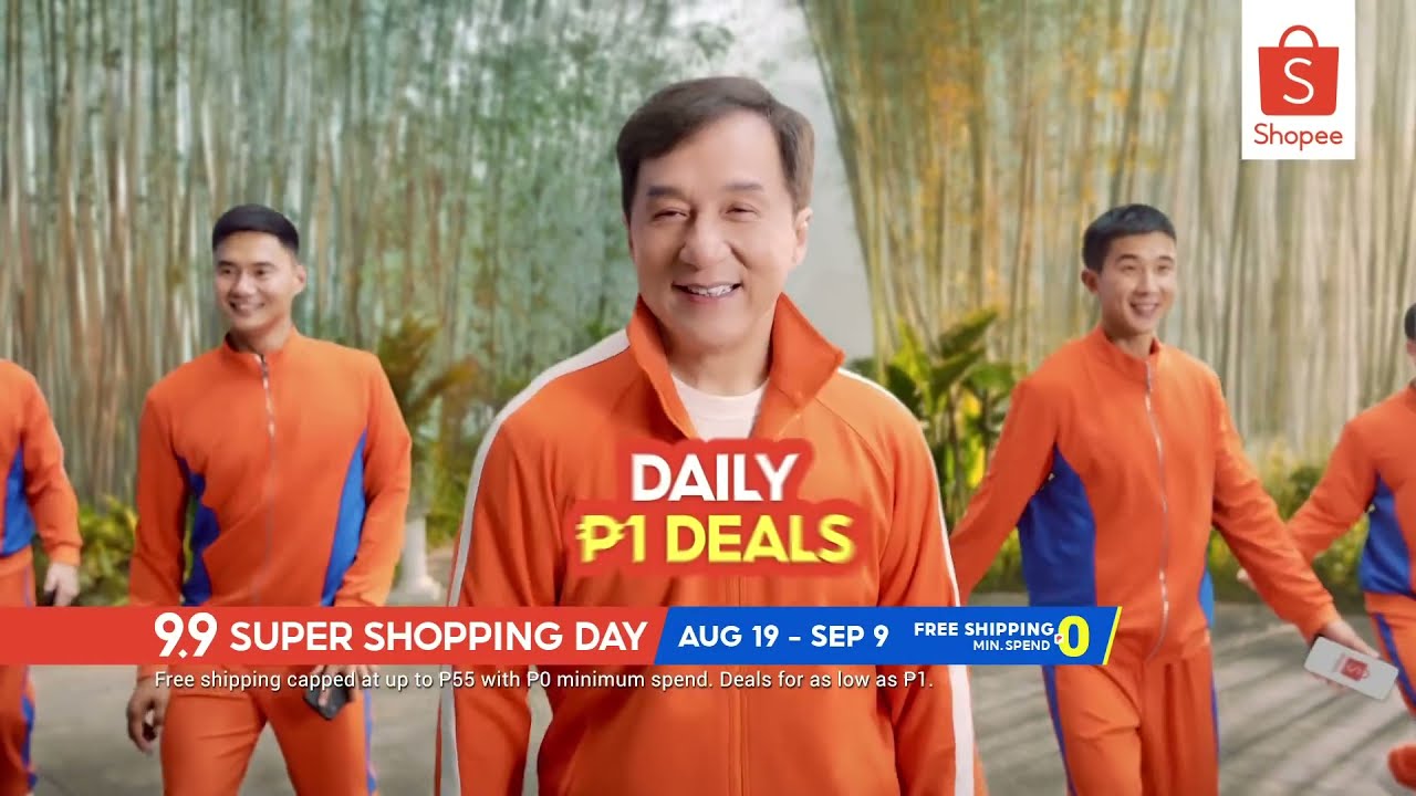Shopee 9.9 (2021) Super Shopping Day TVC Q3 2021 15s with Jackie Chan (PH, Online Version)