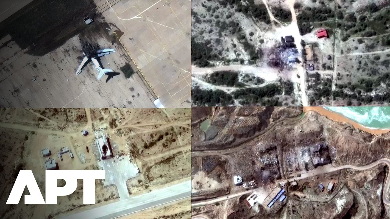 Iranian Missile Bases Hit Hard: Satellite Images Show Damage Across Iran | APT