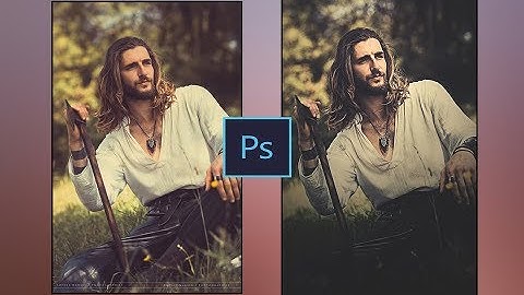 How To Adding Dramatic Color Effect Into Photo In Photoshop - YZ Creation