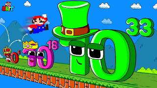 Wonderland: GIANT NUMBERS | Mario Escapes the Maze | Animated Game screenshot 2