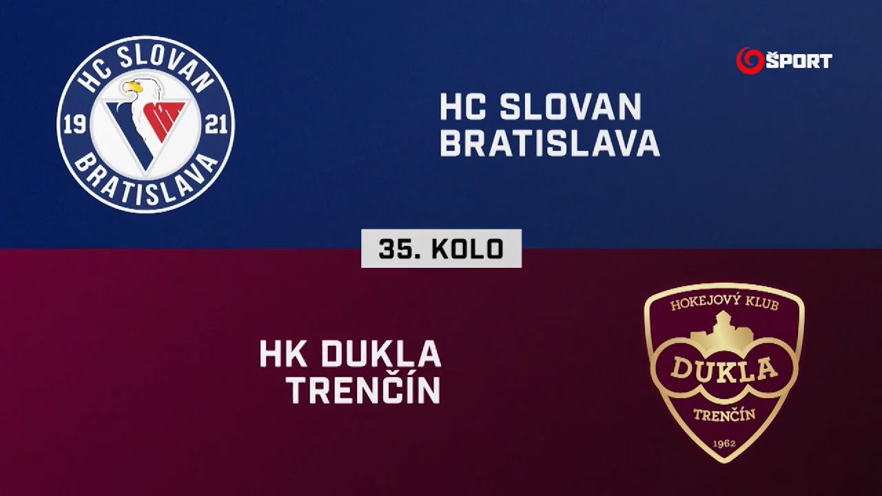 35. kolo: HC Slovan Bratislava – HK Dukla Trenčín 2:5 (HIGHLIGHTY)