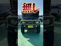 ジムニー３型フードサイレンサーを１型につけてみた　ジムニー２型にも合う　もちろんシエラにも