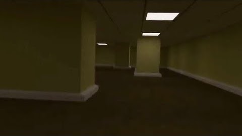 Backrooms Found Footage (Blender Test)