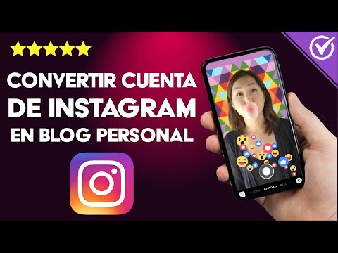 ¿Cómo poner mi cuenta INSTAGRAM como Blog Personal? - Guía paso a paso