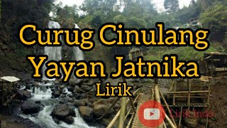 Curug Cinulang Yayan Jatnika ( Lirik Musik ) Lirik Indo Resimi