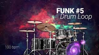 Free FUNK #5 DRUM LOOP 100 bpm