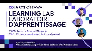 Community Wealth Building 2026 Learning Lab Series - LAB #3 : Locally Rooted Finance