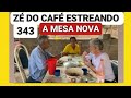 ZÉ DO CAFÉ RECEBE MARIA E ESTREOU A MESA QUE O CARLOS FEZ @MARGARIDA E SUA HORTA @Fran Adorno