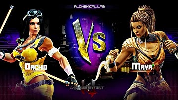KILLER INSTINCT - Orchid Vs. Maya | CPU VS. CPU | Very Hard [1440p60] 