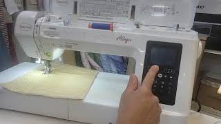 Quilting in the hoop with Baby Lock Flare & overviewing the Allegro!