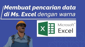 Membuat pencarian data di Ms. Excel dengan warna #analisisdata
