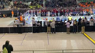 The final Match and Results of the Magnolia Regional Robotics Competition
