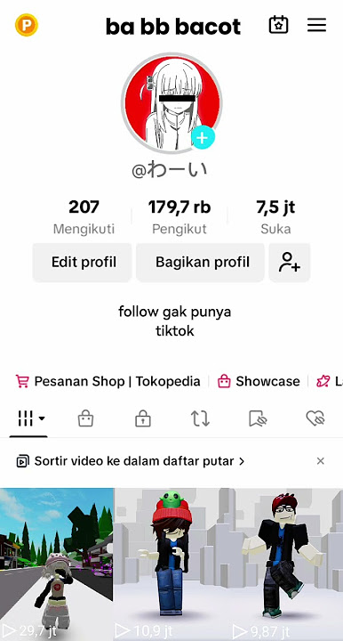aku gak punya tiktok